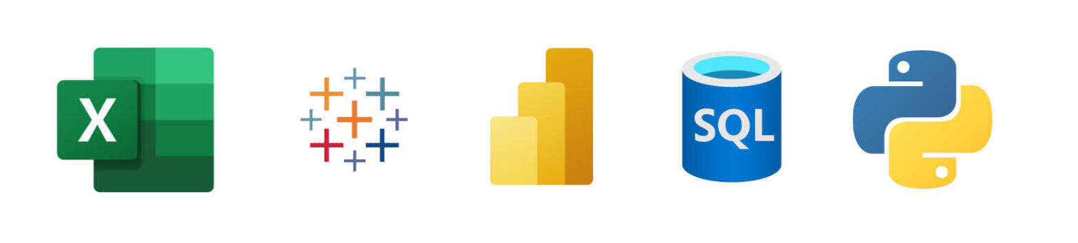 Excel | Tableau | Power BI | SQL | Python